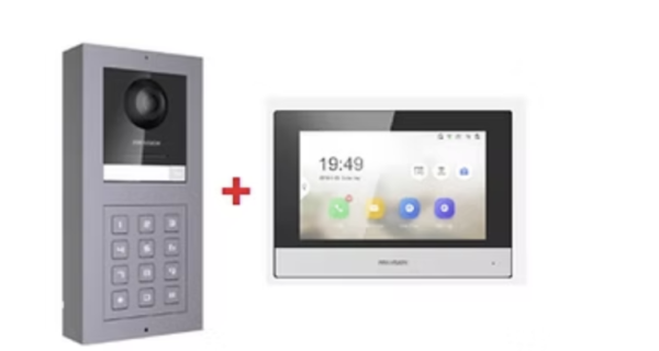 קיט אינטרקום על הטיח HIKVISION