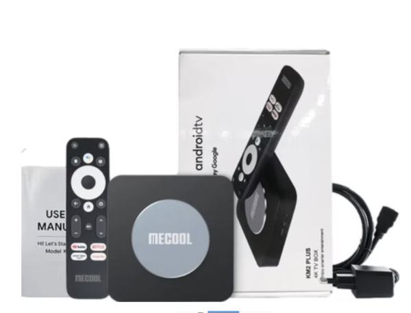 ⁦סטרימר MECOOL KM2 PLUS 4K Android⁩ – תמונה ⁦4⁩