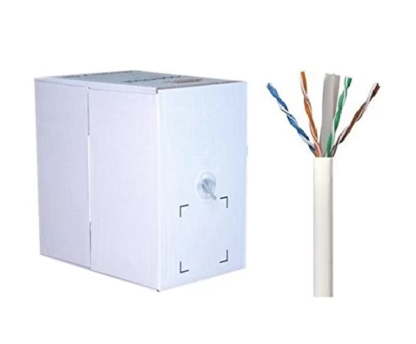 כבל רשת 305 מטר בקרטון CAT6