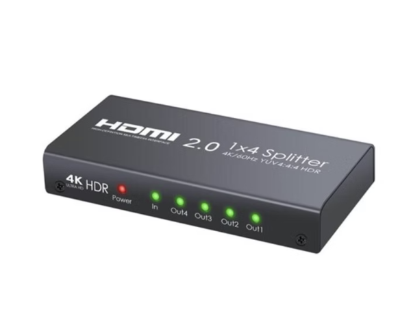 מפצל ל-4 מסכים בו זמנית HDMI
