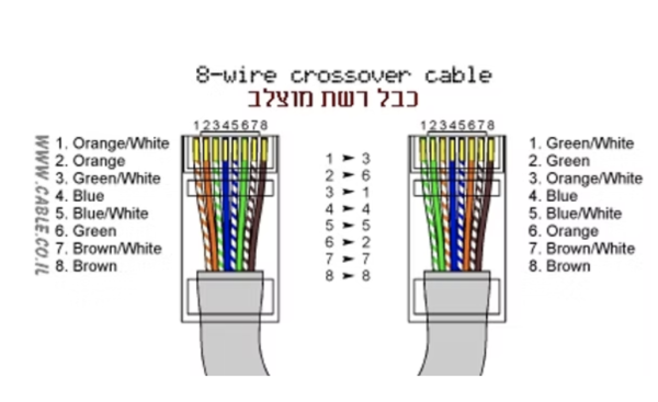 ⁦קונקטור לכבל רשת RJ45⁩ – תמונה ⁦2⁩
