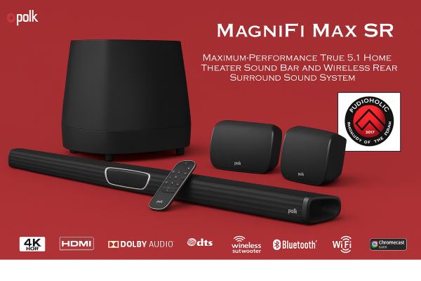 מקרן קול עם רמקולים אלחוטיים 5.1 MAGNIFI MAX SR