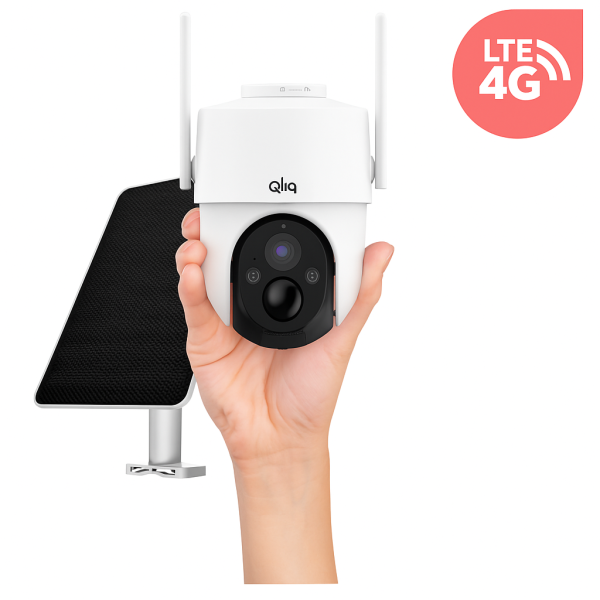 מצלמה אלחוטית סלולרית עם פאנל סולארי Qliq Wireless Mobile 4G