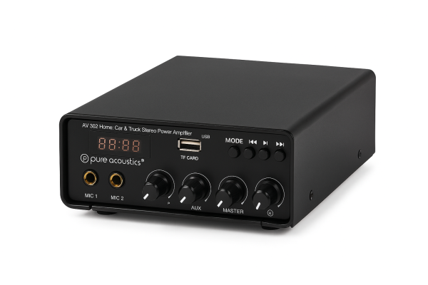 Pure acoustics מגבר סטריאו AV-302