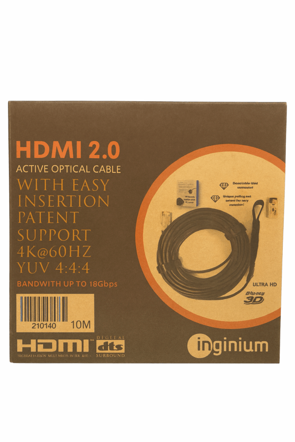 כבל HDMI להשחלה ראש פריק 10 מטר AOC ULTRA K4