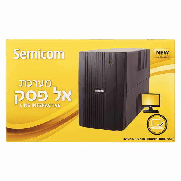 אל פסק 1000VA לגיבוי מחשבים וציוד רשת | TRP אלקטרוניקה