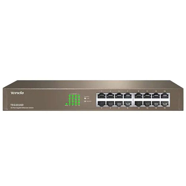 Tenda TEG1016D סוויץ 16 פורטים גיגה