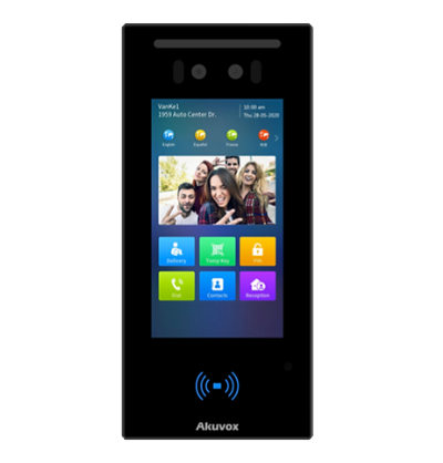 קיט אינטרקום IP) Palwintec MEGA CITY 50) עם מסך 7 אינץ'