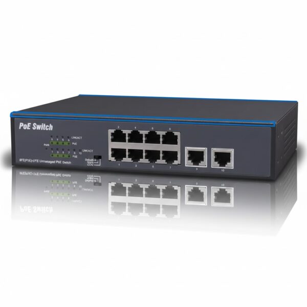 סוויץ PoE מדגם PoES-08120GC+2G מבית Provision ISR
