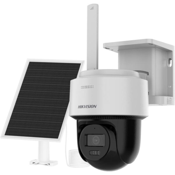 מצלמת אבטחה סולארית ממונעת 4MP 4G עם אנליטיקה דגם Hikvision DS-2CFSP4/4G