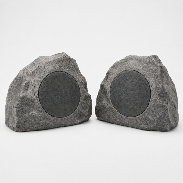 זוג רמקולים דמוי סלע Morel BREEZ Stone S600 לתנאי חוץ