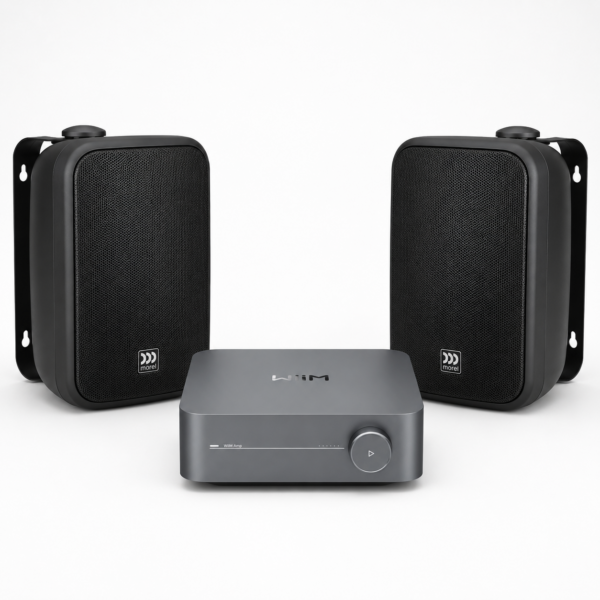 קיט שמע חוץ Wiim Amp, זוג רמקולים Morel BREEZ AW600