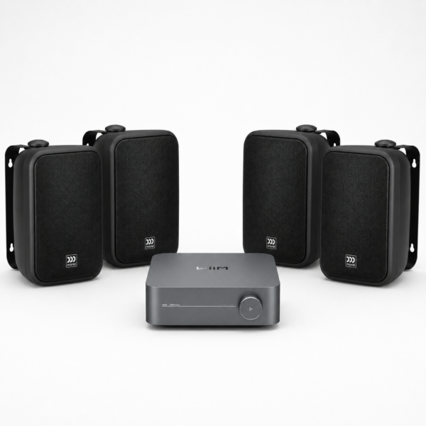 קיט שמע חוץ Wiim Amp, שני זוגות Morel BREEZ AW600